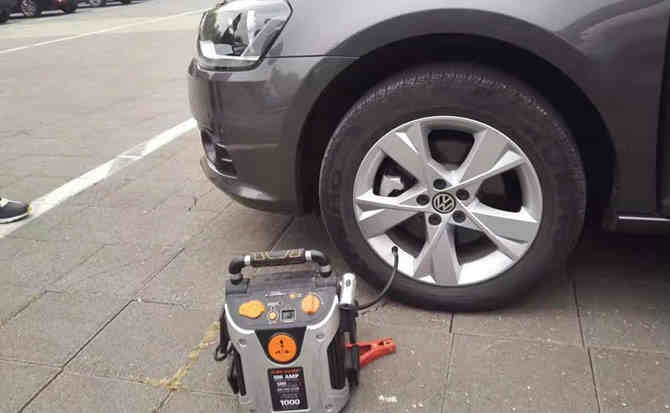 莱州汽车搭电案例